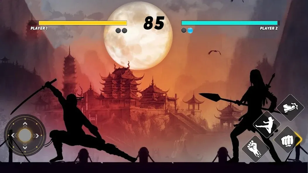 Sword Shadow Fighting Game 3D  [МОД Mega Pack] Screenshot 2