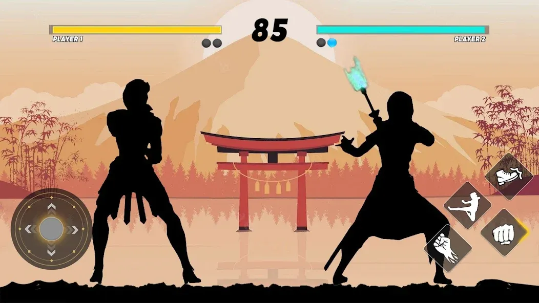 Sword Shadow Fighting Game 3D  [МОД Mega Pack] Screenshot 4