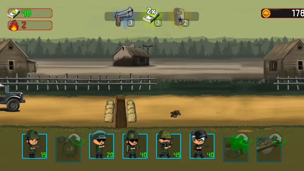 Army War: Military Troop Games  [МОД Бесконечные монеты] Screenshot 2