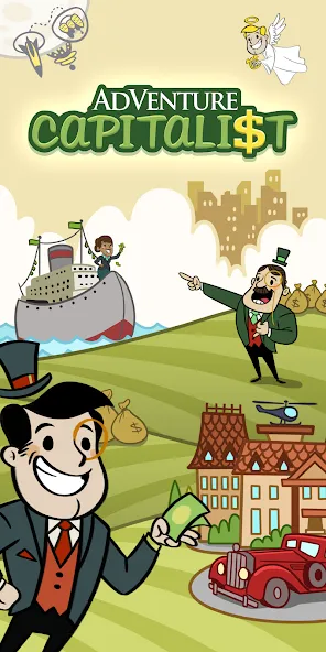 AdVenture Capitalist (ЭдВенчер Капиталист)  [МОД Все открыто] Screenshot 1