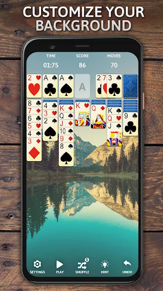 Solitaire Classic Era Games  [МОД Unlocked] Screenshot 2