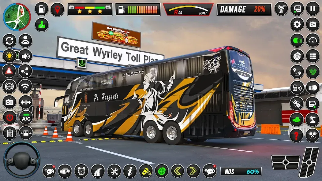 City Coach Bus Driver Games 3D  [МОД Unlimited Money] Screenshot 2