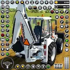 Скачать взломанную Real JCB Construction Games 3D  [МОД Бесконечные деньги] - последняя версия apk на Андроид