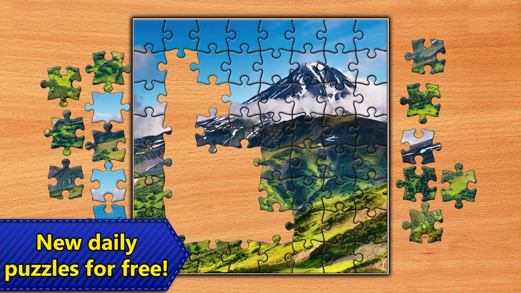 Jigsaw Puzzles Epic  [МОД Бесконечные деньги] Screenshot 3