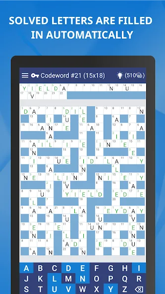 Keywords — Codeword Puzzle  [МОД Много денег] Screenshot 4