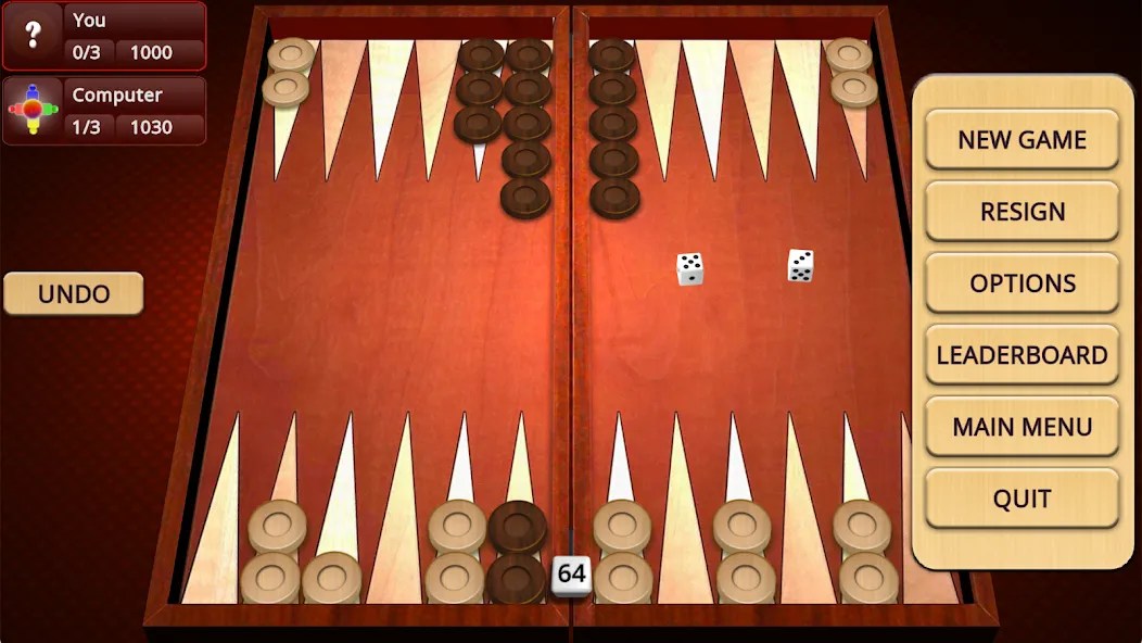 Backgammon Mighty  [МОД Все открыто] Screenshot 2