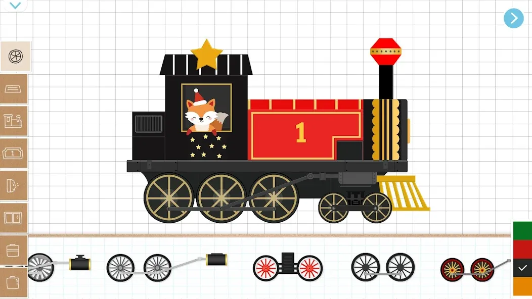 Christmas Train Game For Kids  [МОД Много монет] Screenshot 3