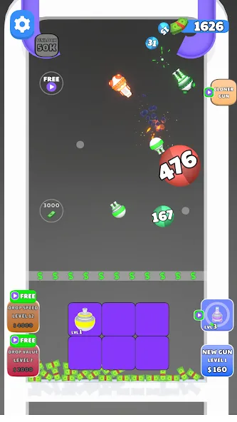 Guns and Bounce (Ганз энд Баунс)  [МОД Unlimited Money] Screenshot 4