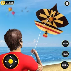 Скачать взломанную Kite Basant: Kite Flying Games  [МОД Бесконечные деньги] - стабильная версия apk на Андроид