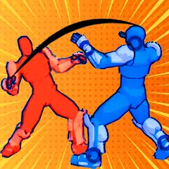 Скачать взлом Draw 4 Battle: Aim N Fight (Драв 4 Баттл)  [МОД Unlocked] - стабильная версия apk на Андроид