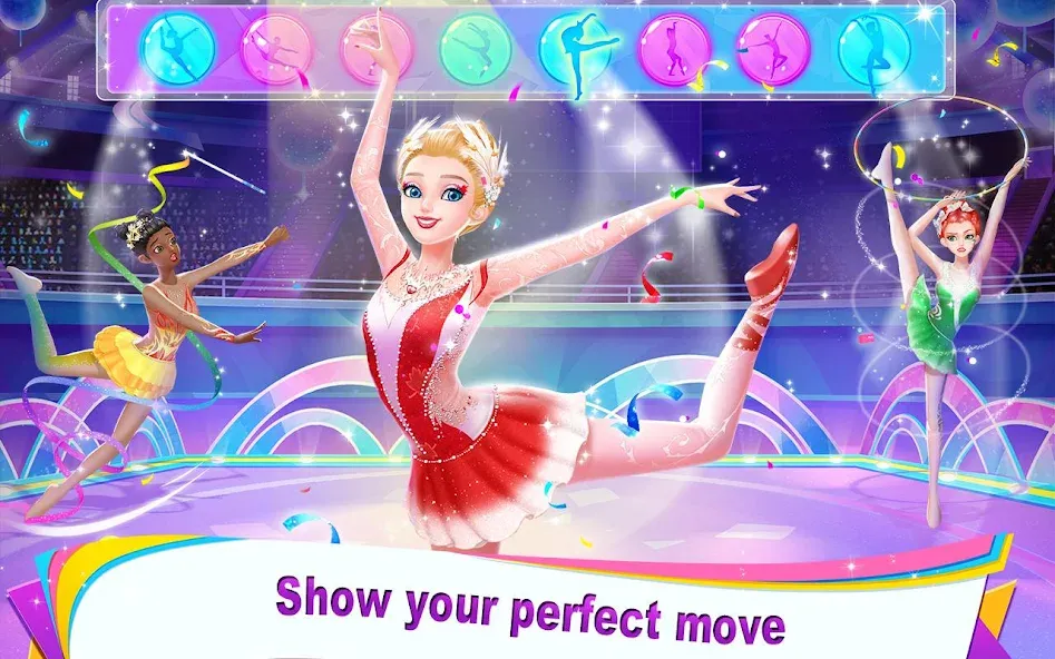 Gymnastics Queen (Джимнастикс Квин)  [МОД Mega Pack] Screenshot 1