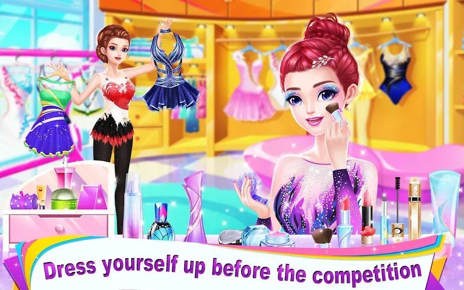 Gymnastics Queen (Джимнастикс Квин)  [МОД Mega Pack] Screenshot 2