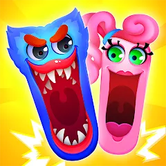 Взломанная Hopping Heads: Scream & Shout (Хоппинг Хедс)  [МОД Mega Pack] - стабильная версия apk на Андроид