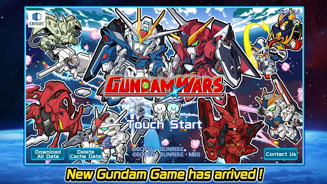 LINE: Gundam Wars (Лайн)  [МОД Menu] Screenshot 1