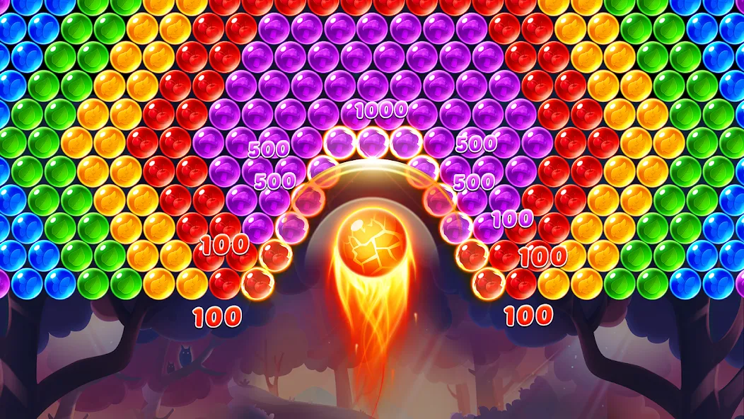 Bubble Shooter Genies  [МОД Все открыто] Screenshot 1