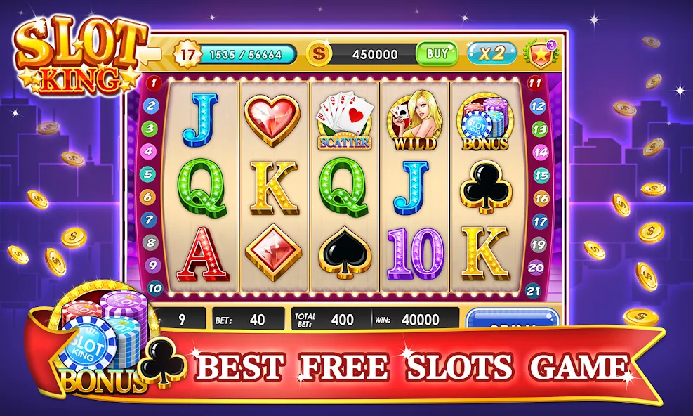 Slots Machines - Vegas Casino  [МОД Unlimited Money] Screenshot 3