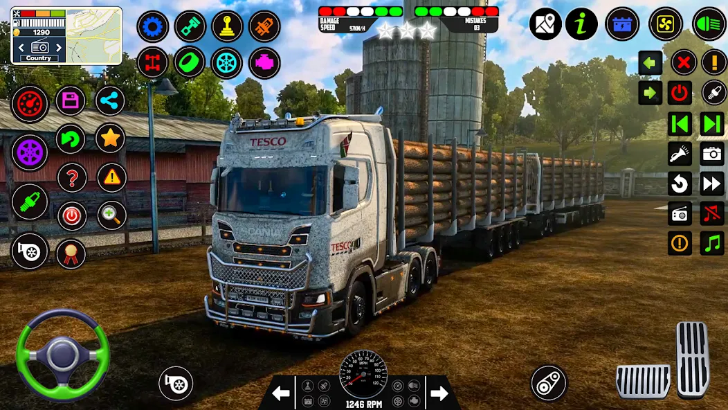 City Truck Simulator 2023  [МОД Много монет] Screenshot 2