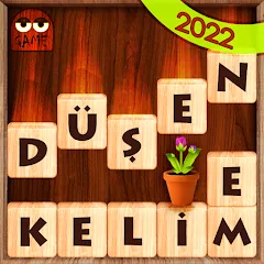 Взломанная Düşen! Kelime Oyunu  [МОД Unlocked] - полная версия apk на Андроид