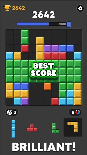 Block Mania - Block Puzzle (Блок Мания)  [МОД Бесконечные деньги] Screenshot 2