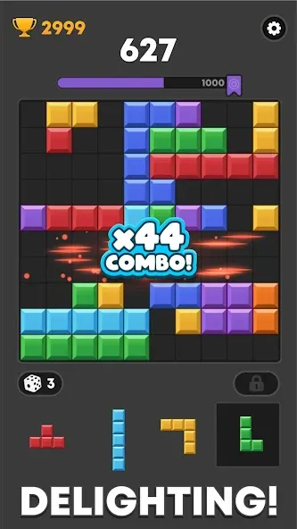 Block Mania - Block Puzzle (Блок Мания)  [МОД Бесконечные деньги] Screenshot 3