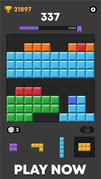 Block Mania - Block Puzzle (Блок Мания)  [МОД Бесконечные деньги] Screenshot 4