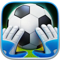 Скачать взломанную Super Goalkeeper - Soccer Game (упер Вратарь)  [МОД Mega Pack] - последняя версия apk на Андроид