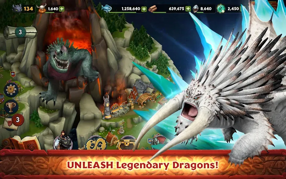 Dragons: Rise of Berk (Драгонс)  [МОД Menu] Screenshot 5