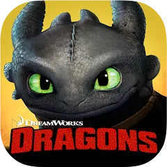 Взломанная Dragons: Rise of Berk (Драгонс)  [МОД Menu] - полная версия apk на Андроид