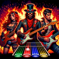 Взлом Guitar Hero Mobile: Music Game (Гитар Хиро Мобайл)  [МОД Бесконечные монеты] - стабильная версия apk на Андроид