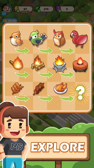 Campsite Craze: Puzzle Merge (Кемпинговая Лихорадка)  [МОД Menu] Screenshot 3