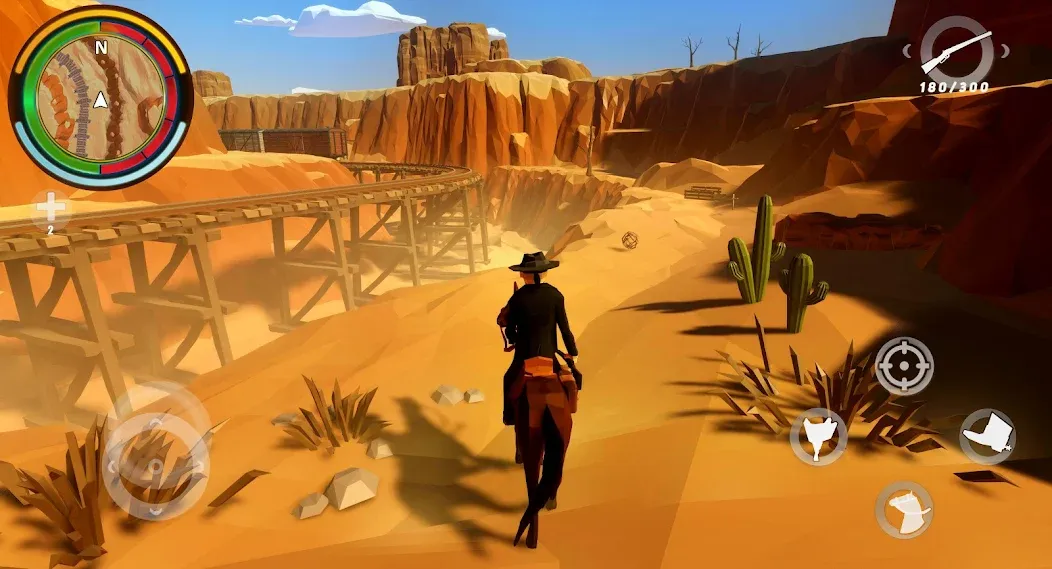 West Cowboy Western Polygon  [МОД Unlocked] Screenshot 1