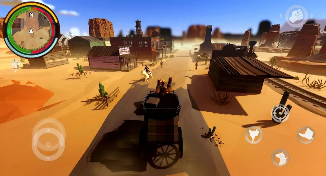 West Cowboy Western Polygon  [МОД Unlocked] Screenshot 4