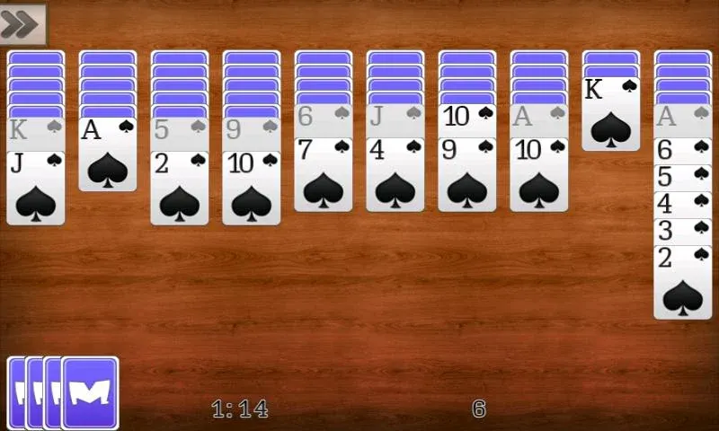 Spider Solitaire  [МОД Menu] Screenshot 2