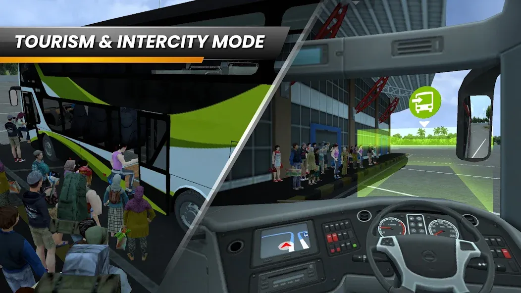 Bus Simulator Indonesia (Бус Симулятор Индонезия)  [МОД Много денег] Screenshot 4