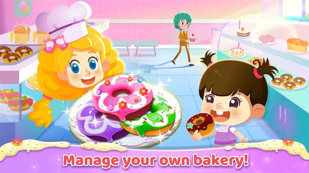 Little Panda: Sweet Bakery  [МОД Меню] Screenshot 1