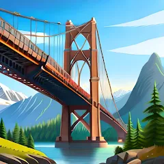 Скачать взлом Bridgezz: Bridge Construction (Бриджзз)  [МОД Unlocked] - последняя версия apk на Андроид