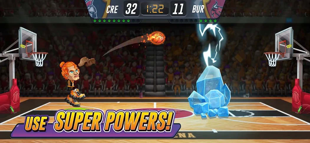 Basketball Arena: Online Game (Баскетбольная арена)  [МОД Много монет] Screenshot 2