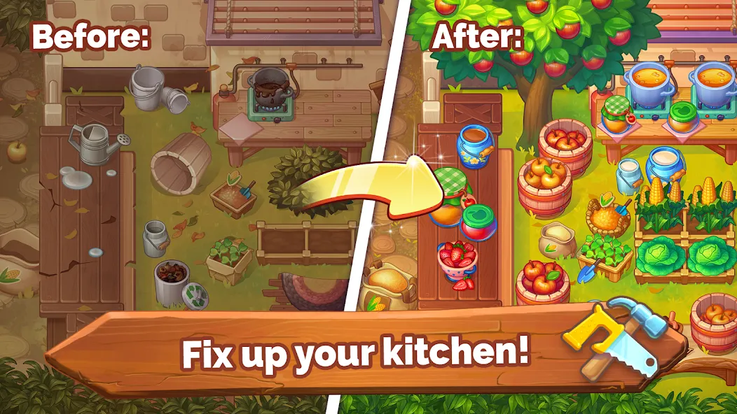 Farming Fever - Cooking game  [МОД Все открыто] Screenshot 2