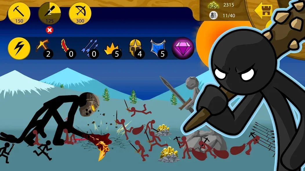 Stick War: Legacy (Стик Вар)  [МОД Mega Pack] Screenshot 5