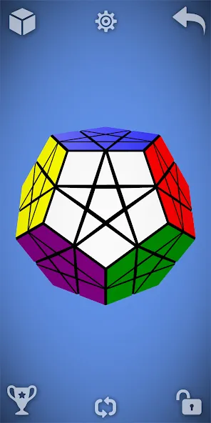 Magic Cube Rubik Puzzle 3D  [МОД Много денег] Screenshot 3