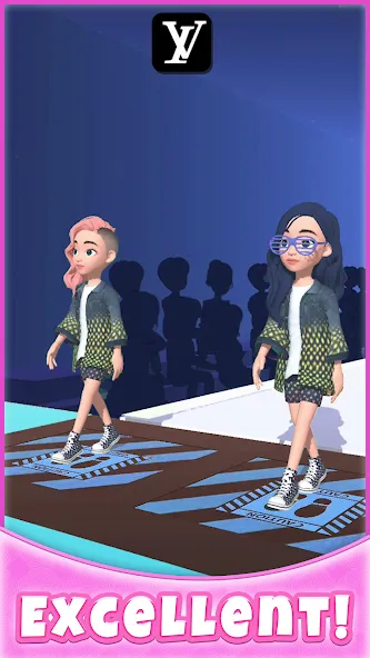 Catwalk Battle - Dress up! (Кэтволк Баттл)  [МОД Unlocked] Screenshot 3