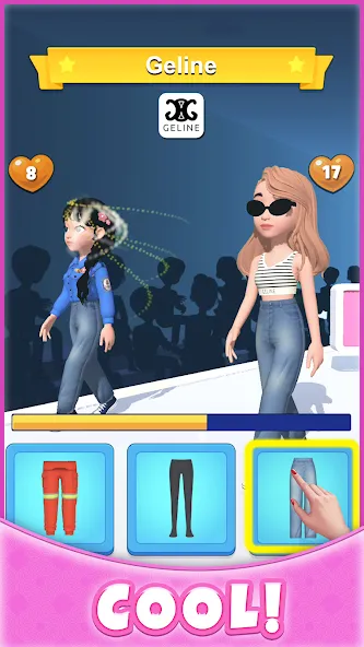 Catwalk Battle - Dress up! (Кэтволк Баттл)  [МОД Unlocked] Screenshot 5