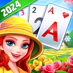 Взломанная Solitaire TriPeaks Journey (Солитер ТриПикс Джорни)  [МОД Unlimited Money] - стабильная версия apk на Андроид