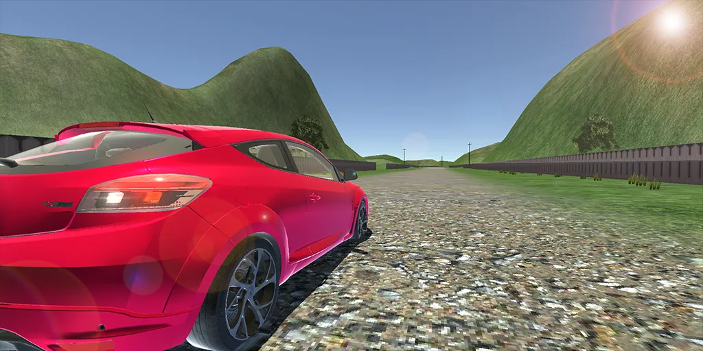 Megane Drift Simulator (Мегане Дрифт Симулятор)  [МОД Mega Pack] Screenshot 1