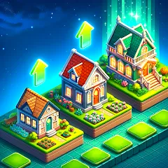 Взлом Merge HomeTown: Merge Games  [МОД Menu] - последняя версия apk на Андроид