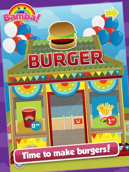 Bamba Burger (Бамба Бургер)  [МОД Меню] Screenshot 1