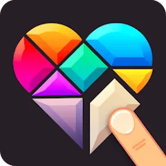 Взлом Polygrams - Tangram Puzzles (Полиграммы)  [МОД Все открыто] - последняя версия apk на Андроид