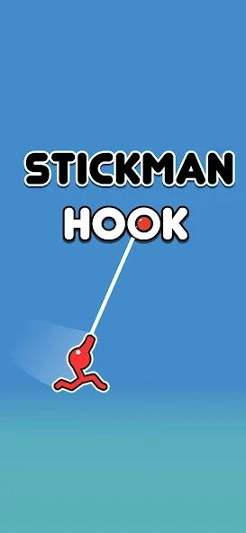 Stickman Hook  [МОД Много монет] Screenshot 1