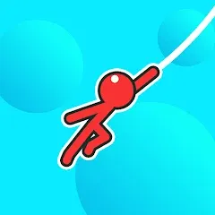 Скачать взлом Stickman Hook  [МОД Много монет] - последняя версия apk на Андроид