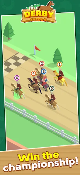 Idle Derby Tycoon (Айдл Дерби Тайкун)  [МОД Много монет] Screenshot 2